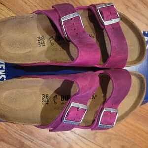 Birkenstock womens Festival Fushsia